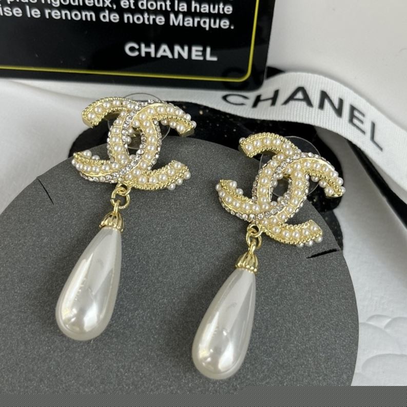 Ch*el earrings